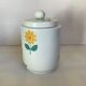 Purple pink yellow flower pot
