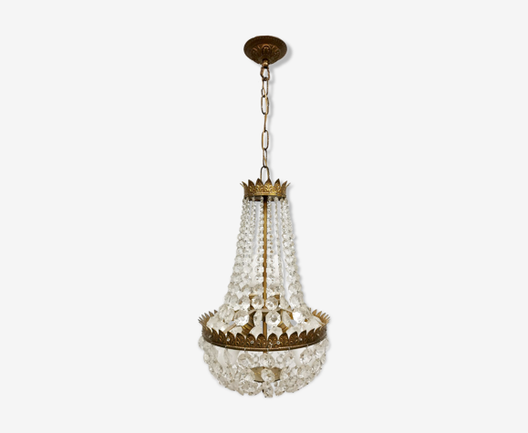 Lustre Dore D Or Belge Vintage Petit Luxe Selency Lustre Dore D Or Belge Vintage Petit Luxe Selency