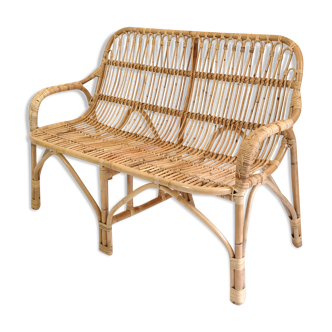 Rattan sofa