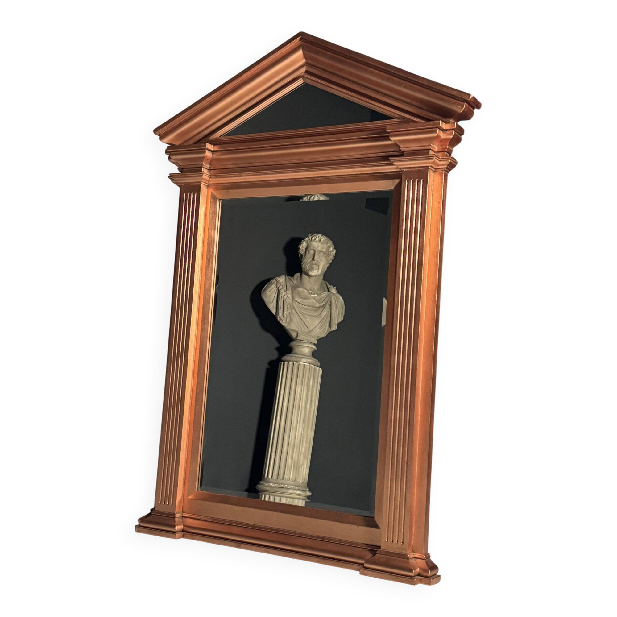 Neoclassical mirror copper colour