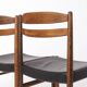 2 vintage dining chairs from the 1960s, by Albert Johansson & Söner, Hyssna, Sweden.