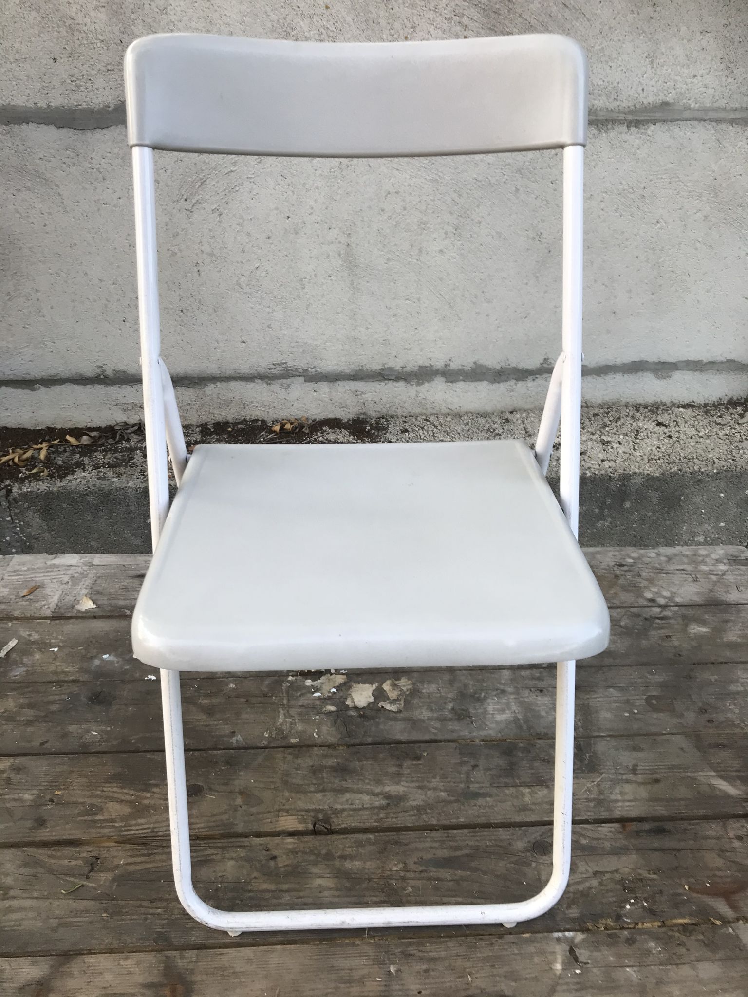 Ancienne chaise pliante graal chair n°1pop