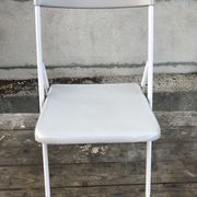 Ancienne chaise pliante graal chair n°1pop