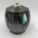 Trio of art deco vases from Thulin pottery