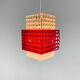 1970's Plastic Pendant Light, Germany