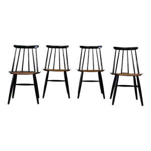 Set de 4 chaises de salle