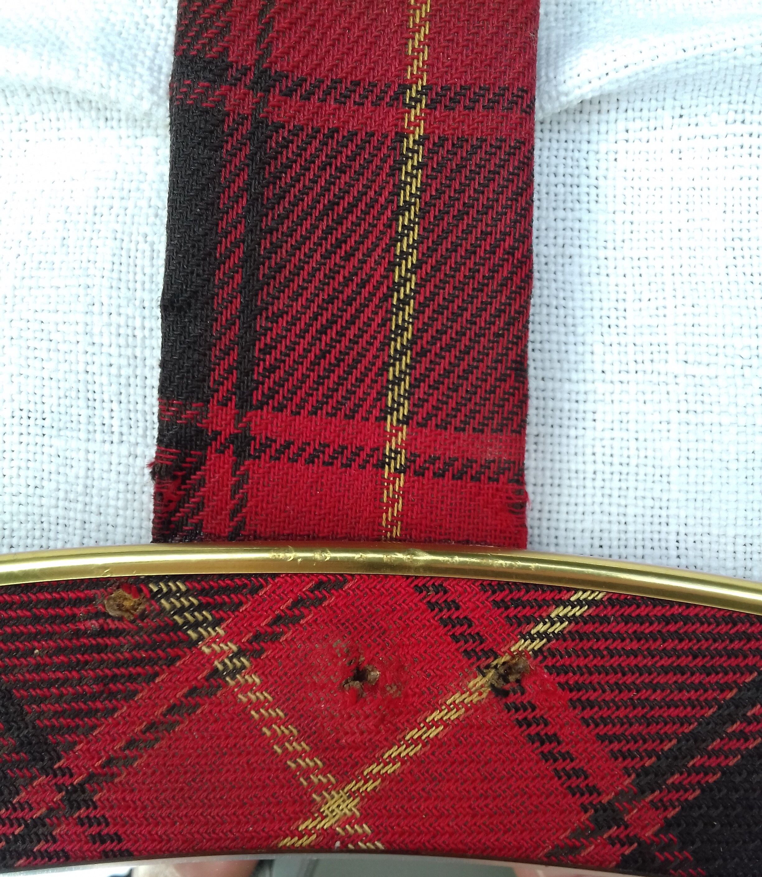 Vintage oval mirror 35x24cm