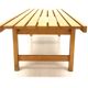 Banc scandinave en hêtre, Suède, 1960
