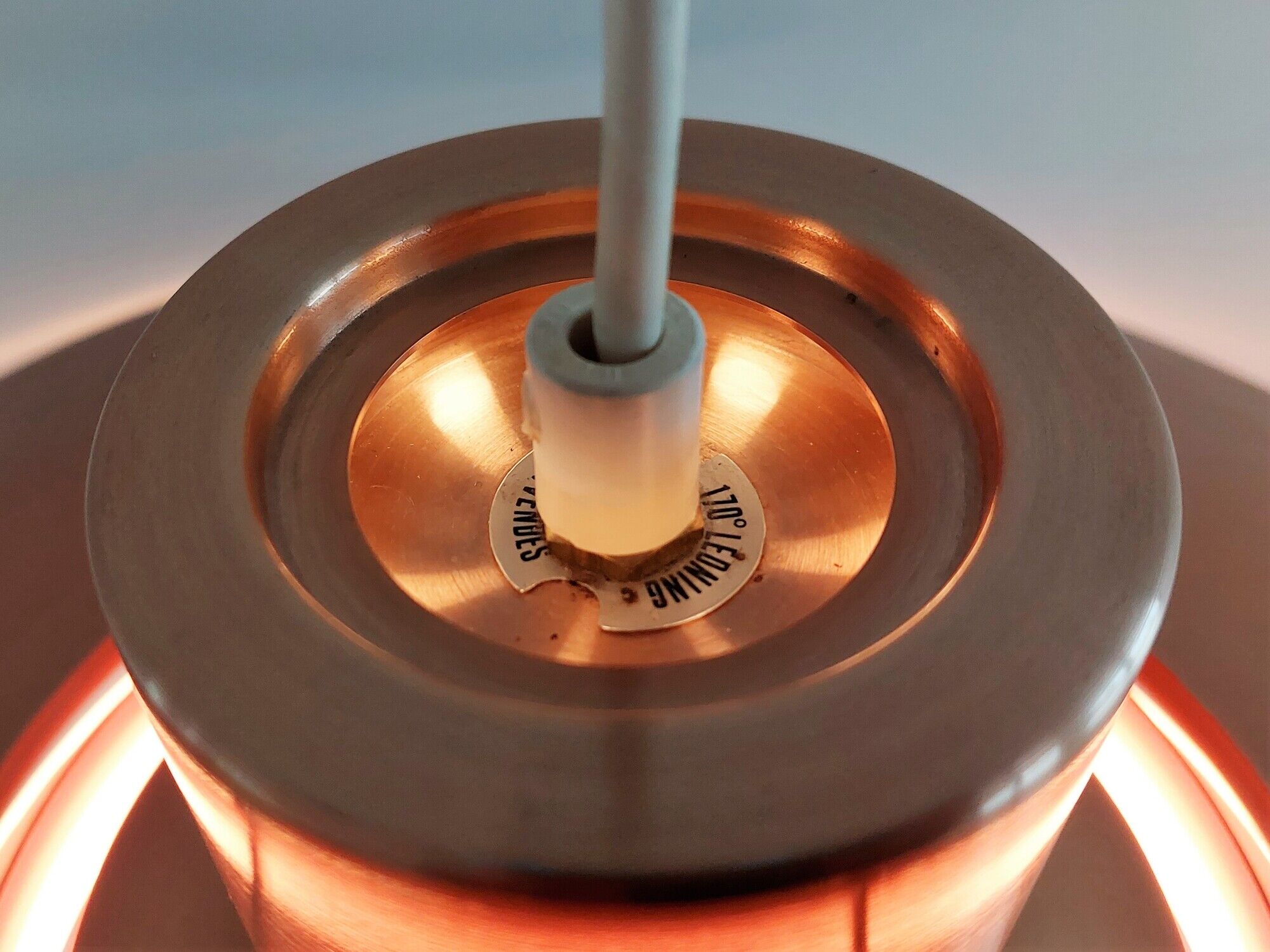 P376 pendant lamp by Jørgen Kastholm & Preben Fabricius for Nordisk Solar, Denmark 1960's