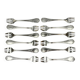 Set of 12 Christofle Marly oyster forks – new in blister pack, sealed original box.