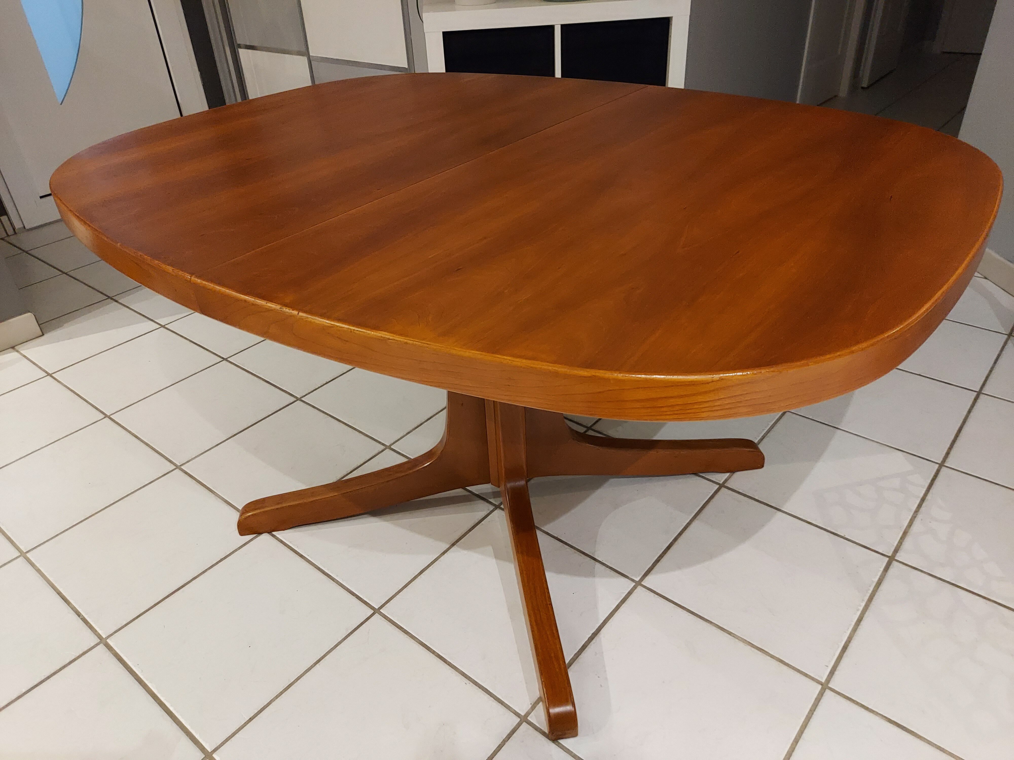 Baumann vintage expandable table in 1970
