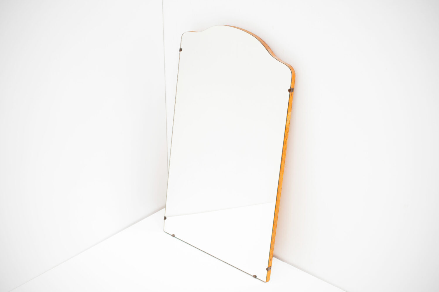 Scandinavian vintage mirror 1960 - 60x36cm