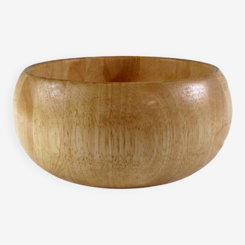 Rubberwood salad bowl