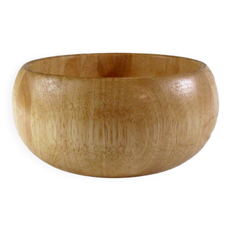 Rubberwood salad bowl