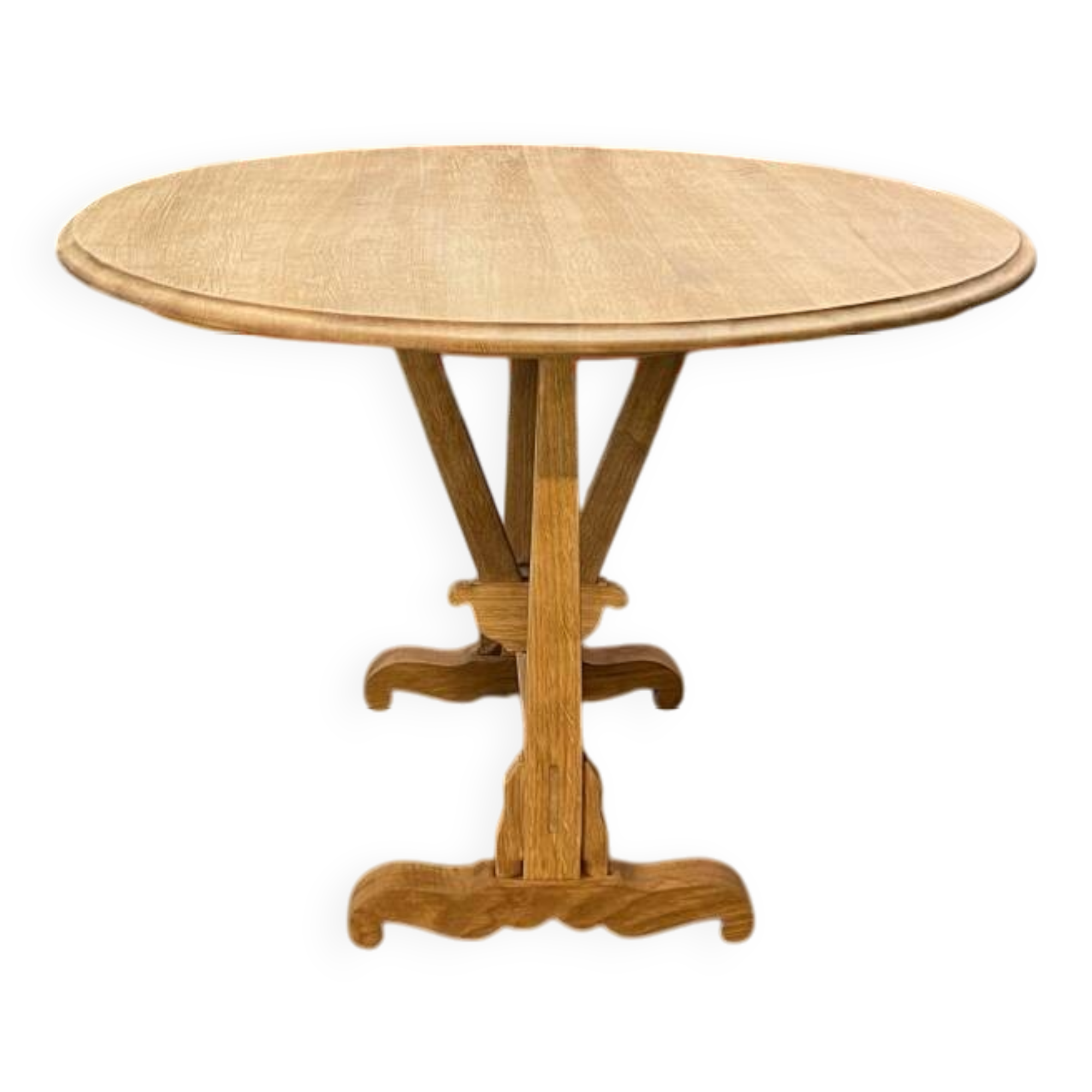 Table de vigneron en chêne