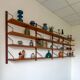 Royal Paul Cadovius wall shelf system, half shelves