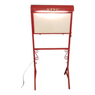 Old menu holder easel