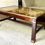 World Map Table - Vintage Map