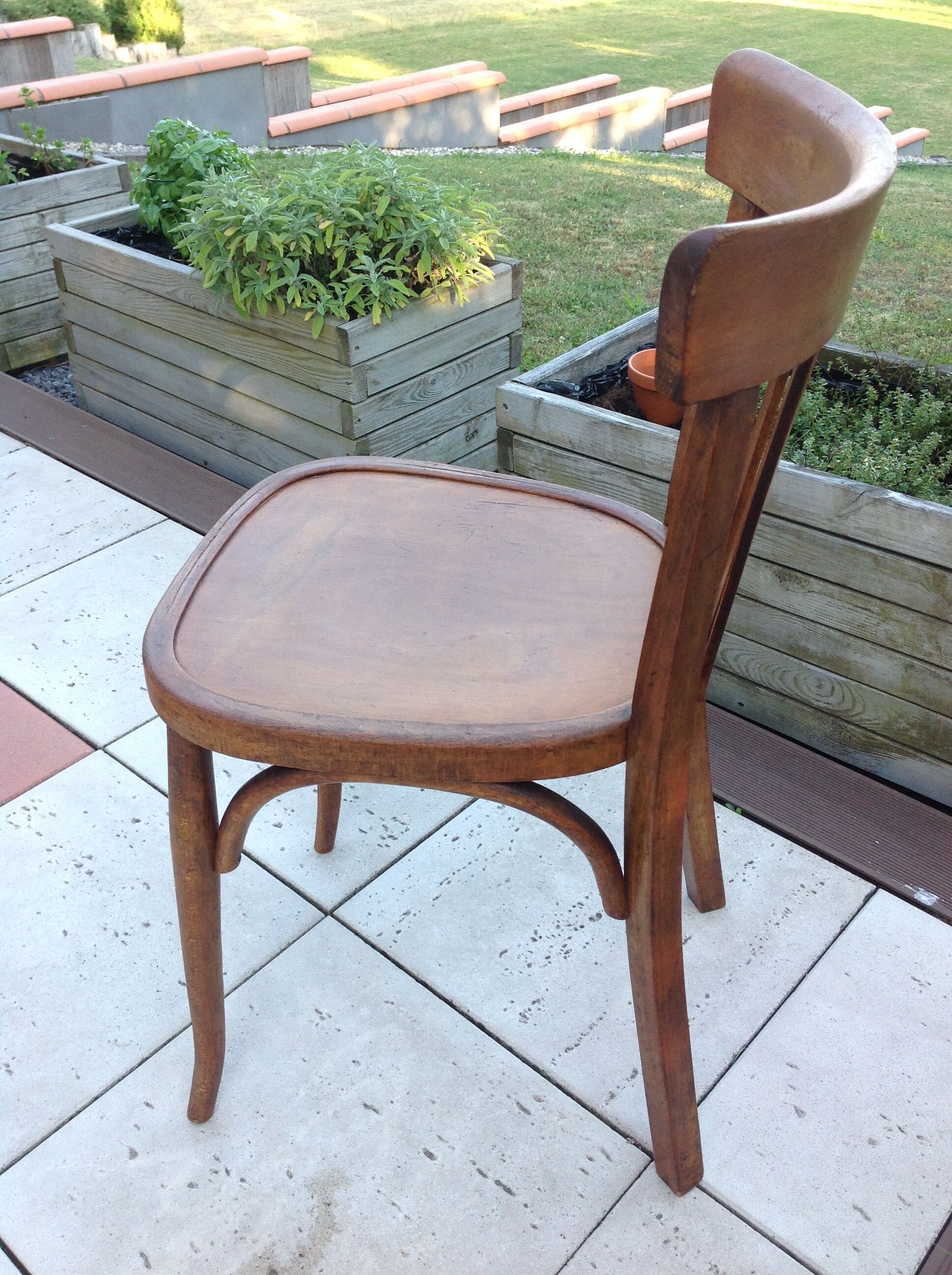 Mahieu bistro chair / vintage 50s