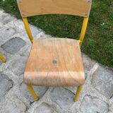 Pair of school chairs