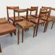 Set of 8 stackable chairs from the Czech manufacturer Bukoza