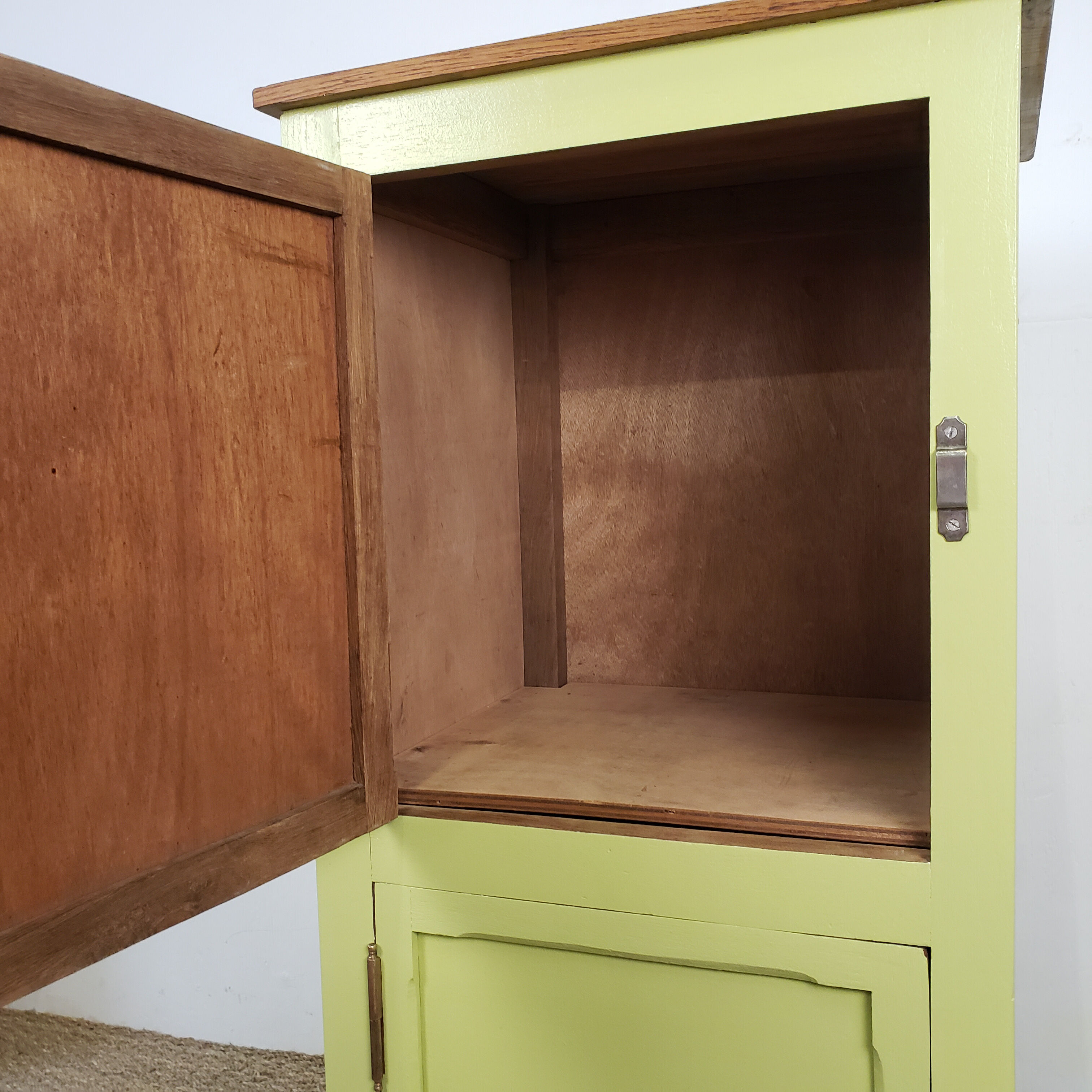 Confiturier en bois vert