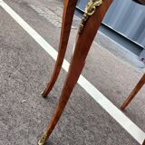 Old marquetry table Louis XV style