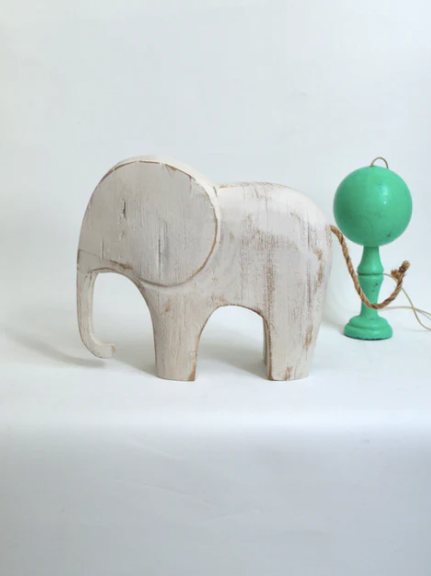 Wooden elephant