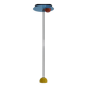 Multicoloured Alesia suspension by Carlo Forcolini for Artemide, 1980