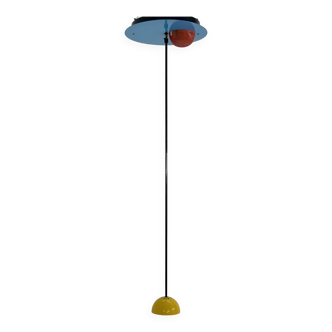 Multicoloured Alesia suspension by Carlo Forcolini for Artemide, 1980