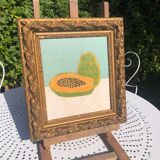 Painting on panel