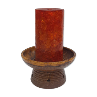 Accolay ceramic lamp fractal resin