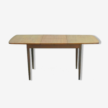 Table de repas design scandinave teck 1950 fabrication anglaise