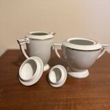 Sucrier et pot à lait en Porcelaine de limoge