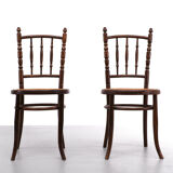 2 chaises Thonet Mundus Vienne Autriche, vers 1925