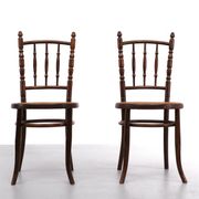 2 Thonet Mundus chairs Vienna Austria, circa 1925