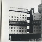 Rosine nusimovici, untitled (building), c 1980. black and white silver print
