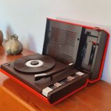 Vintage 60 year Thomson portable record player.