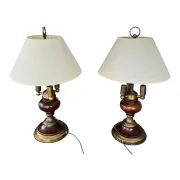 Set of 2 vintage lamps