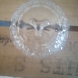 Vintage glass sugar box