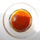 Brutalist art glass plate by Pentti Santalahti, 1970s