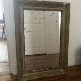 Miroir vintage doré