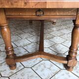 Solid oak country table