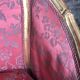 Bench louis XV style in gilded wood carved and upholstered