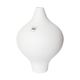 White, minimalist Asa vase, Germany, 1980s.