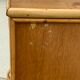 Rattan wardrobe with tapered legs from the 1960s.