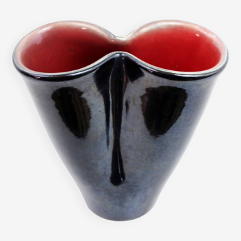Free-form vase elchinger france 1950