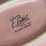 Pocket tray pink ceramic sheet