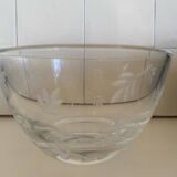 2 crystal bowls JG Durand