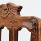 Chaise d'appoint en chêne sculpté, France, XVIIIe siècle